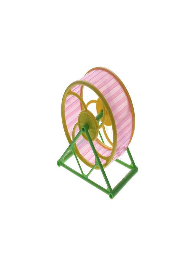 Kopida Hamster Exercise Wheel, Silent Running Wheel with Stand for Hamsters, Gerbils, Mice and Other Small Pets, Hamster Wheel Cage (Random Color, 1 PC), Dia 11cm/4.33in - Image 3